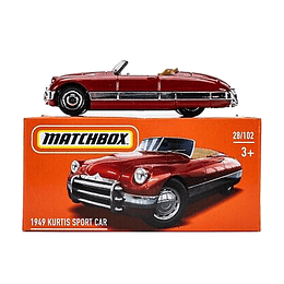 1949 Kurtis Sport Car Power Grabs Matchbox 1:64
