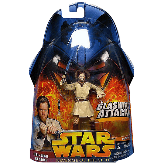 Obi-Wan Kenobi Slashing Attack! ROTS 3,75
