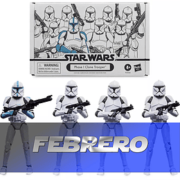 [Exclusive] Phase I Clone Troopers Army Builder 4-Pack