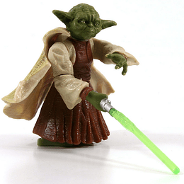 Yoda Spinning Attack! ROTS 3,75"