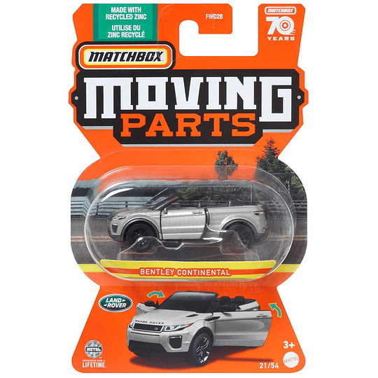 Range Rover Evoque Moving Parts Matchbox