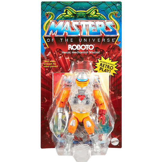 Roboto (Mini Comic Version) Origins Masters of the Universe MOTU