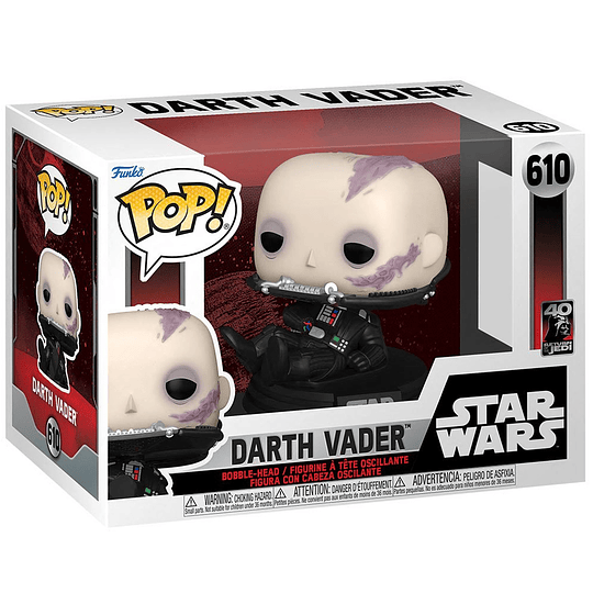 Darth Vader [Unmasked] Star Wars #610 Pop!