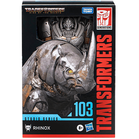 Rhinox #103 Voyager Class Studio Series Rise of the Beasts Transformers