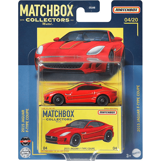 2015 Jaguar F-Type Coupe Collectors #04 Matchbox 1:64