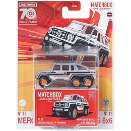 Mercedes-Benz G 63 AMG 6x6 Collectors 70 Years Special Edition #12 Matchbox 1:64