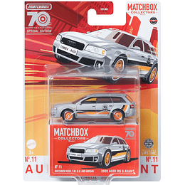 2002 Audi RS 6 Avant Collectors 70 Years Special Edition #11 Matchbox 1:64