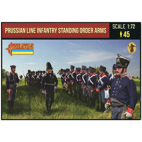 Prussian Line Infantry Standing Order Arms 211 1:72