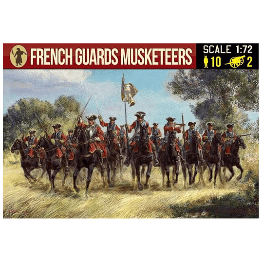 French Guard Musketeers 242 1:72