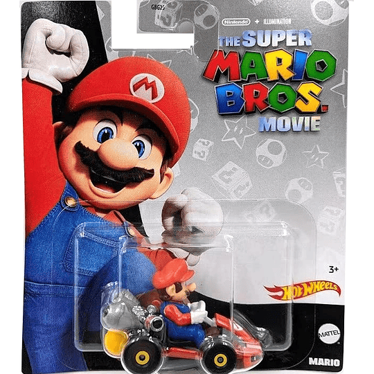 Mario The Super Mario Bros. Movie Mario Kart Hot Wheels