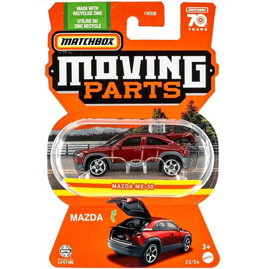 Mazda MX-30 Moving Parts Matchbox 1:64