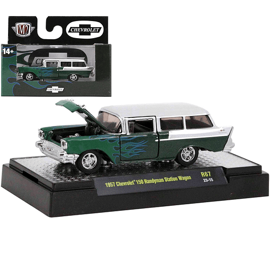 1957 Chevrolet 150 Handyman Station Wagon Detroit Muscle 1:64