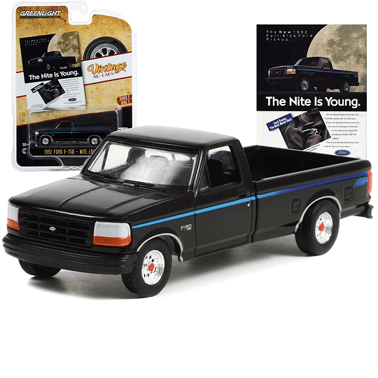 1992 Ford F-150 Nite Edition Ad Cars 1:64