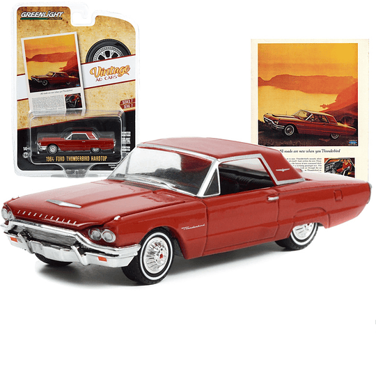 1964 Ford Thunderbird Hardtop Ad Cars 1:64