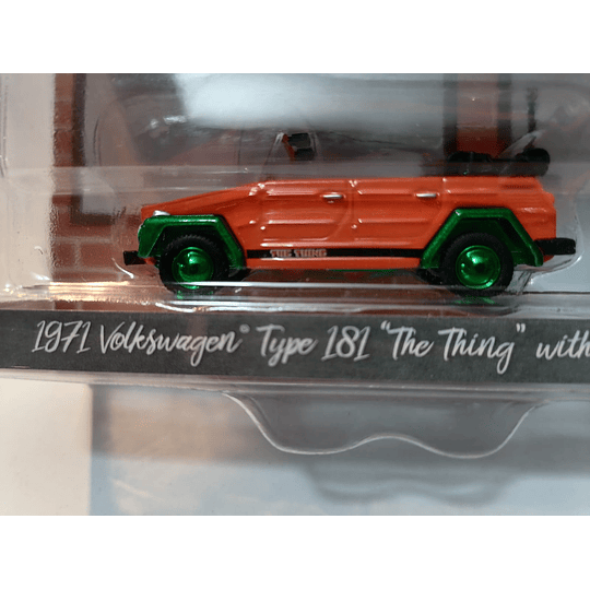 [GREEN MACHINE] 1971 Volkswagen Thing (Type 181) “The Thing” with Surfboards The Hobby Shop 1:64