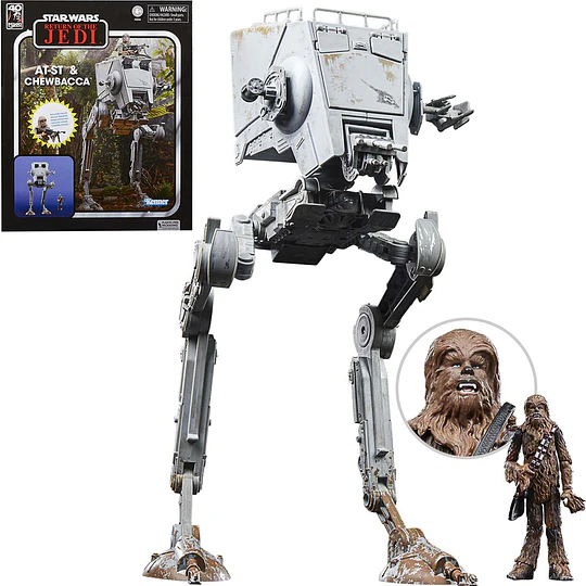 AT-ST & Chewbacca The Vintage Collection 3,75