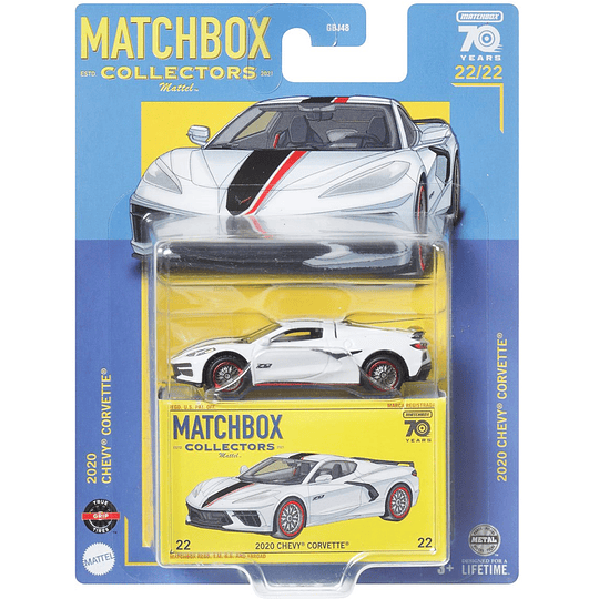 2020 Chevy Corvette Collectors #22 Matchbox