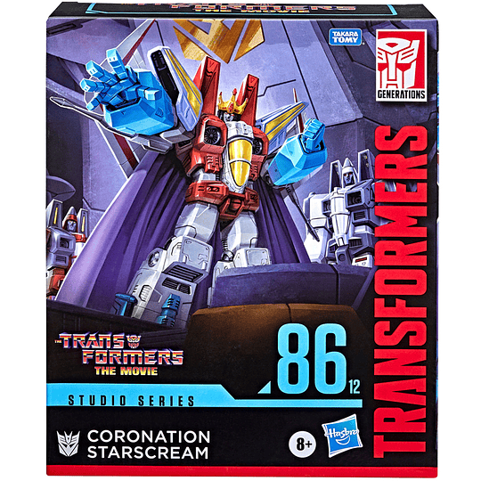 Coronation Starscream Leader Class Studio Series 86 #12 Transformers