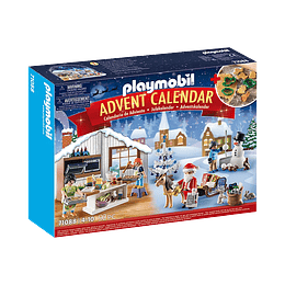 Pastelería Navideña Calendario de Adviento Set 71088