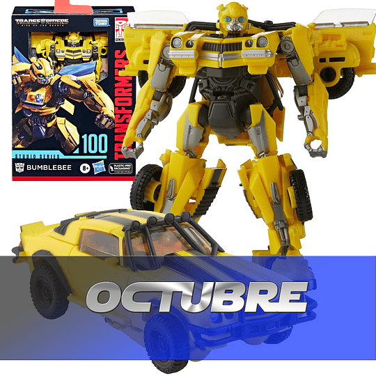 Bumblebee Rise of the Beasts #100 Deluxe Class Studio Series Transformers