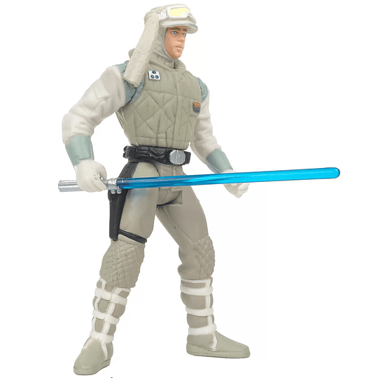 Luke Skywalker in Hoth Gear POTF2 Green Card 3,75