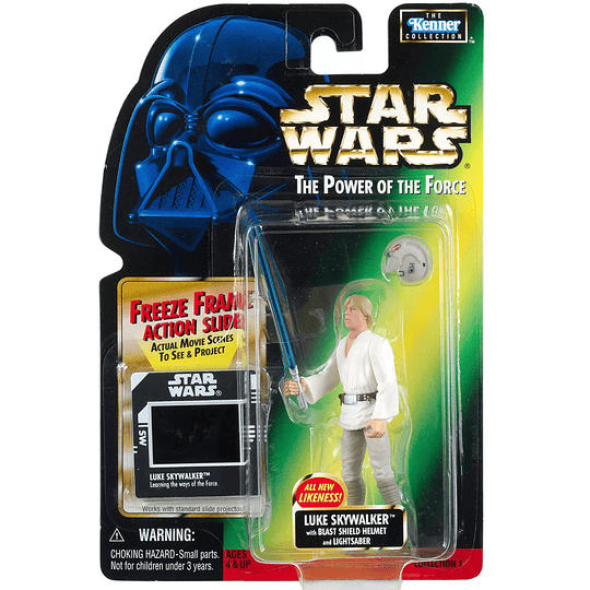 Luke Skywalker with Blastshield Helmet POTF2 Freeze Frame 3,75