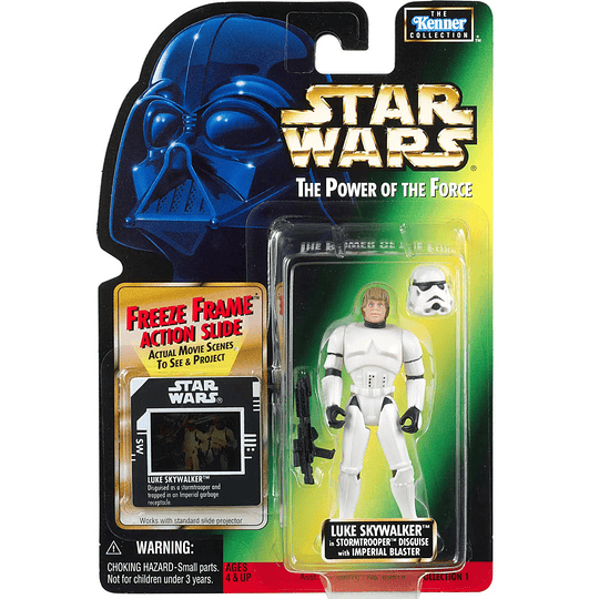 Luke Skywalker in Stormtrooper Disguise POTF2 Freeze Frame 3,75