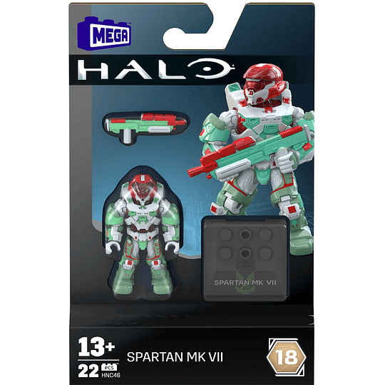 Spartan MK VII Halo Serie 18 Mega Construx
