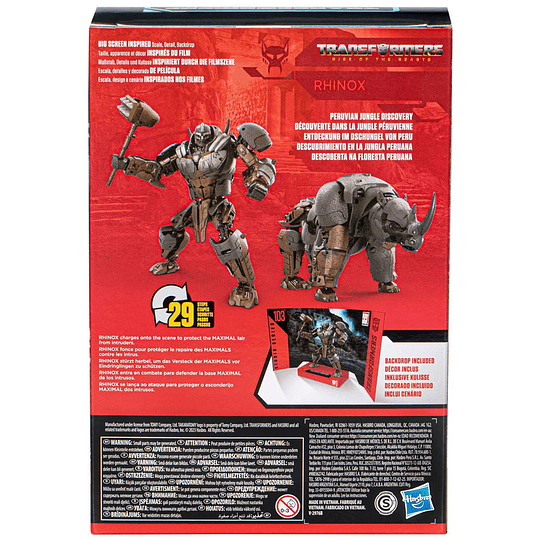 Rhinox #103 Voyager Class Rise of the Beasts Studio Series Transformers
