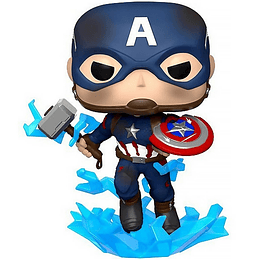 Captain America with Broken Shield Avengers: Endgame #573 Pop!