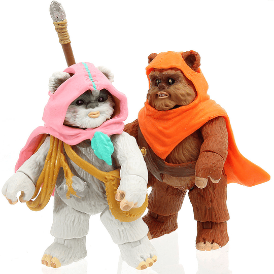 Ewoks: Wicket W. Warwick & Kneesaa 2-Pack The Vintage Collection 3,75