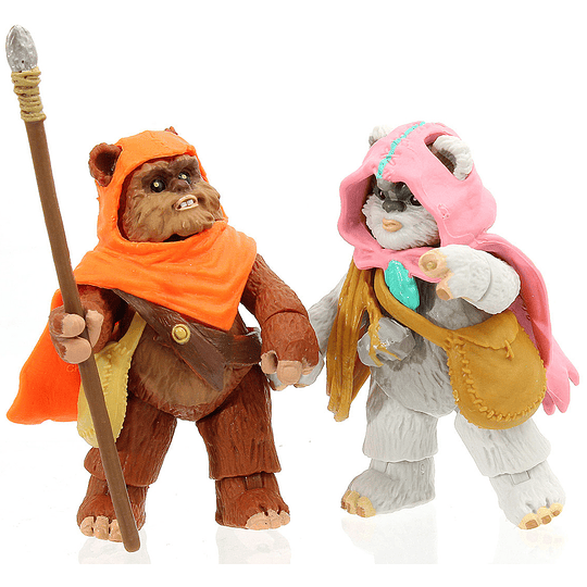 Ewoks: Wicket W. Warwick & Kneesaa 2-Pack The Vintage Collection 3,75