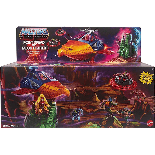 Point Dread and Talon Fighter Playset Origins Masters of the Universe
