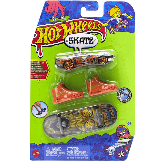 Rivited & Ghastly Ghoul Hot Wheels Skate