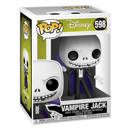 Vampire Jack The Nightmare Before Christmas #598 Pop!