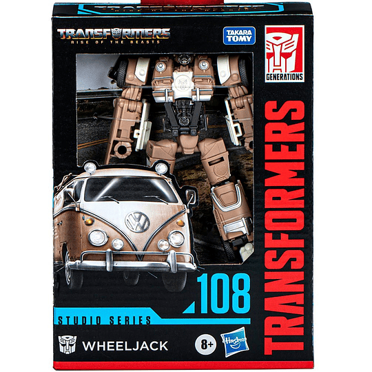 Wheeljack #108 Deluxe Class Rise of the Beasts Studio Series Transformers