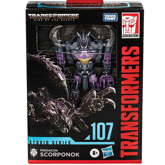Predacon Scorponok #107 Deluxe Class Rise of the Beasts Studio Series Transformers