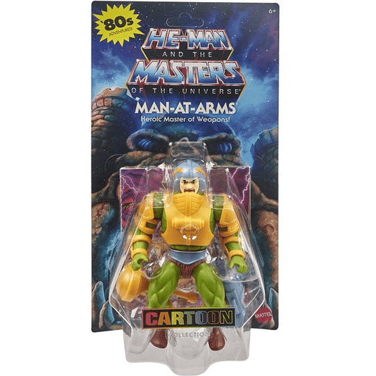 Man-At-Arms Cartoon Collection Origins Masters of the Universe MOTU