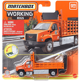 GMC 3500 Attenuator Truck Working Rigs Matchbox