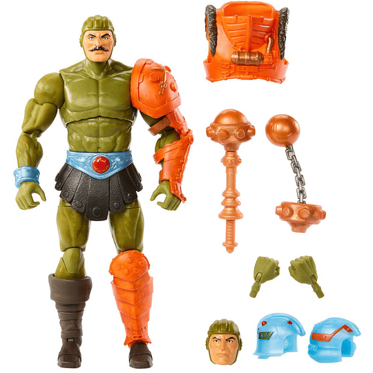 New Eternia Man-At-Arms Masterverse Masters of the Universe MOTU