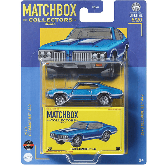 1970 Oldsmobile 442 Collectors #6 Matchbox