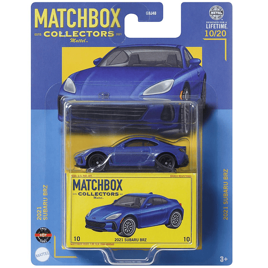 2021 Subaru BRZ Collectors #10 Matchbox