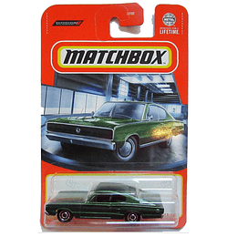 1966 Dodge Charger Vehículo Matchbox Básico Car Collection 1:64