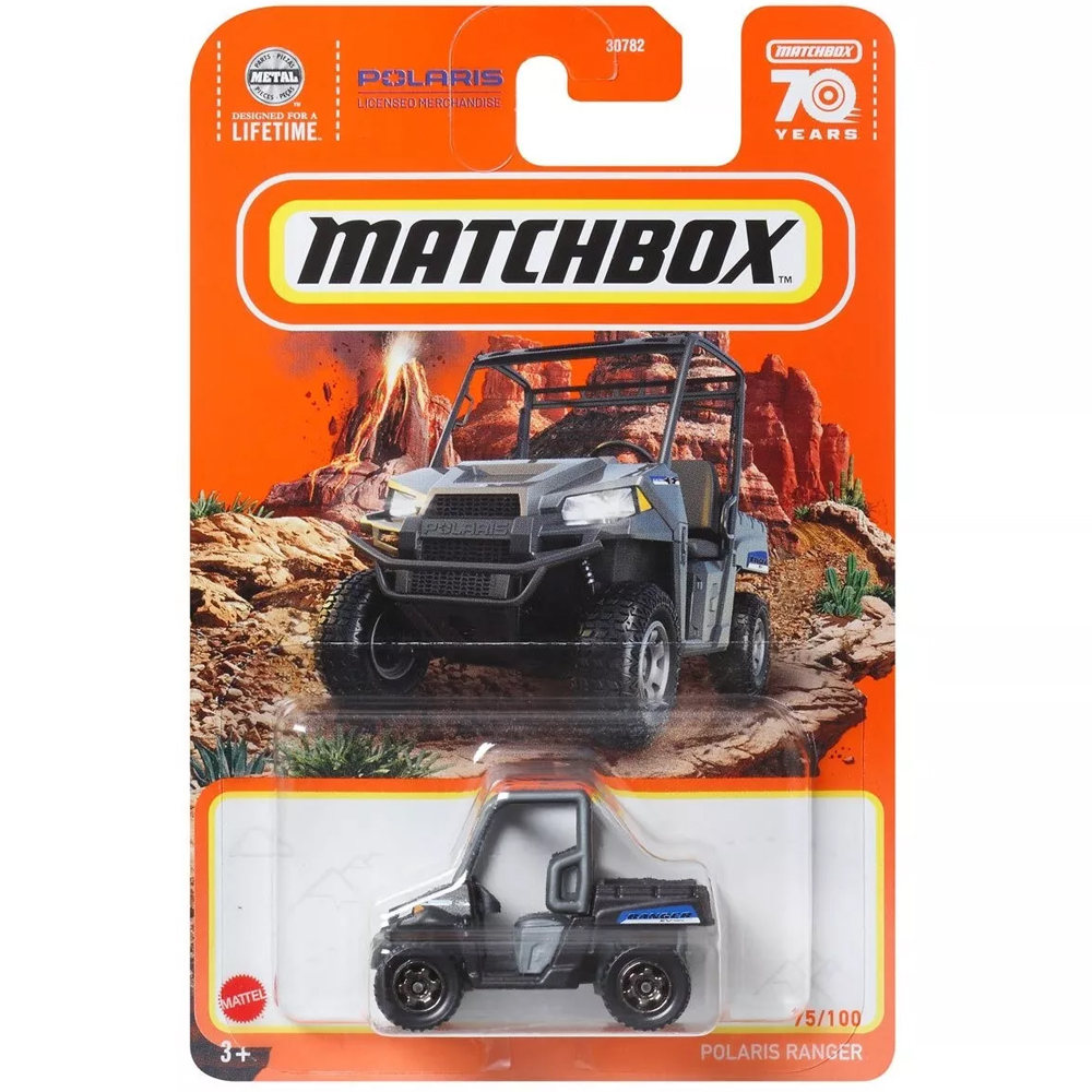 Polaris Ranger Vehículo Matchbox Básico Car Collection 1:64