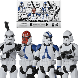 Phase II Clone Troopers Army Builder 4-Pack The Vintage Collection 3,75"