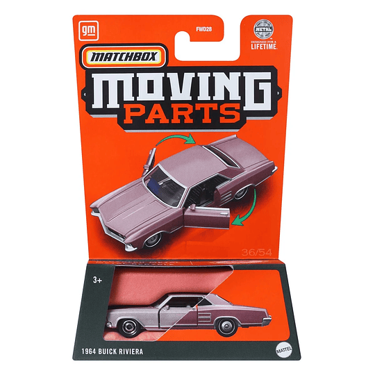 1964 Buick Riviera Moving Parts Matchbox