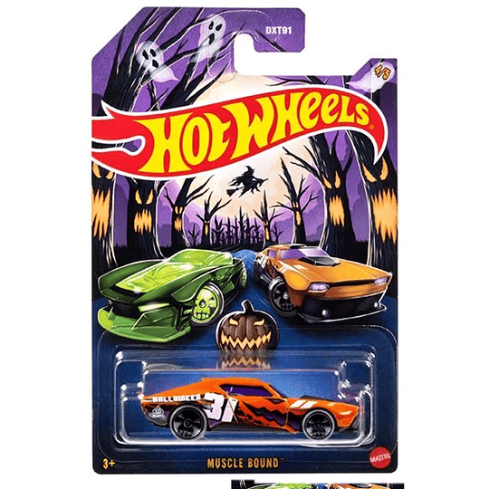 Muscle Bound Halloween 2024 Hot Wheels 1:64