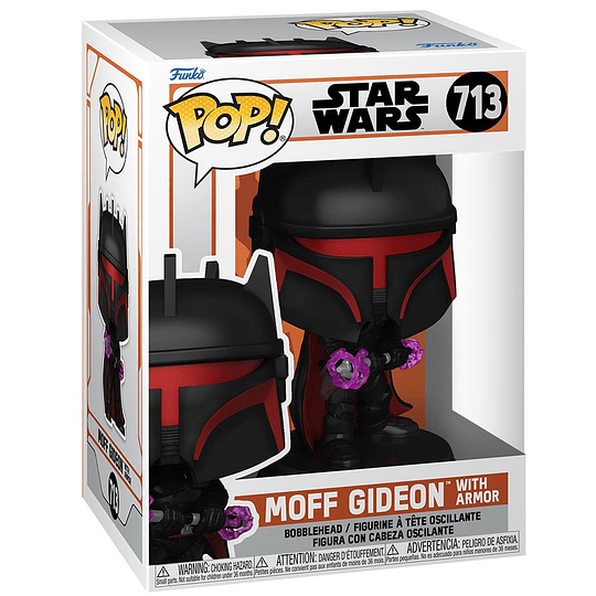 Moff Gideon with Armor The Mandalorian Star Wars #713 Pop!