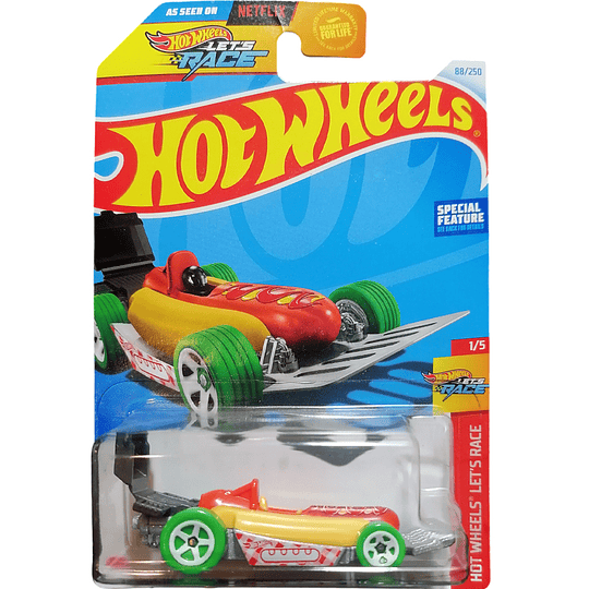 Street Wiener Let's Race Netflix Hot Wheels 1:64