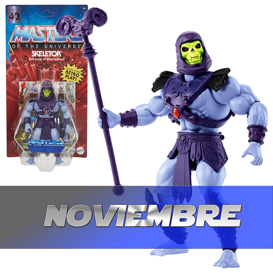 Skeletor 200x Origins Masters of the Universe MOTU